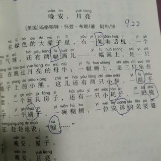 宏哥课外阅读《晚安，月亮》