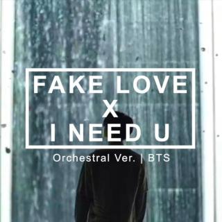 Fake Love x I Need U Epic Orchestral Ver.
