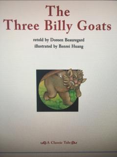 The three Billy goats（words）