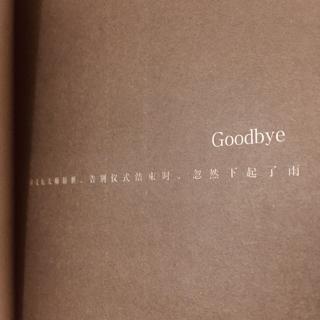 Goodbye 02行动(一)