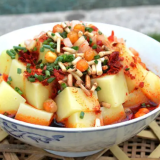 新晃风味小吃——米豆腐