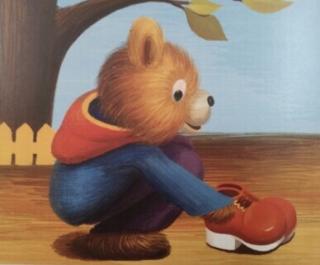 小熊穿皮鞋