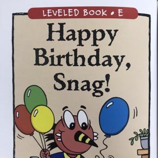 RAZ LevelE 302 - Happy Birthday Snag!