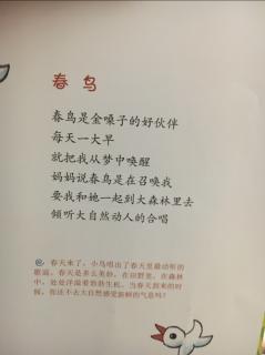 儿童诗63《春鸟》