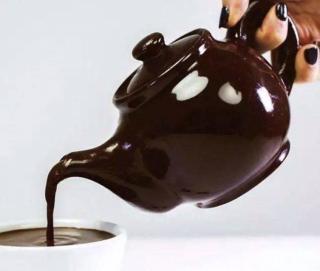 Chocolate teapots really are useful