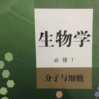 晨读必背-细胞中的元素和化合物/无机物