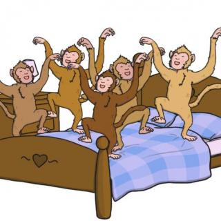 five little monkeys jumping on the bed