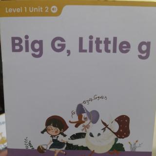 英语阅读～big  g,  little  g