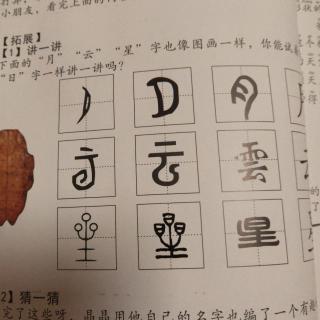 “全民阅读”打卡十三天－汉字如画日月星云