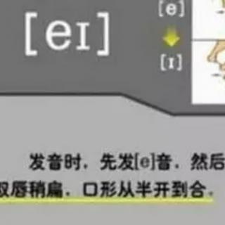 美语国际音标 9 双元音/eɪ/