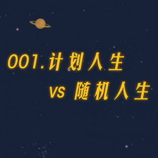 001.关于生活的一百种可能：计划人生 VS 随机人生