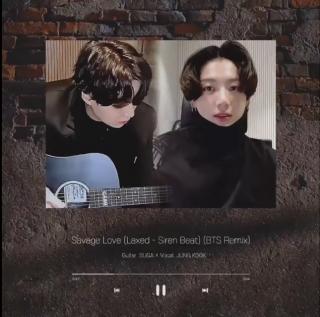 Savage Love(JK&SUGA mix)-BTS(feat.)