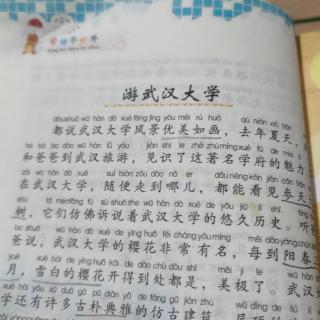 小学生作文起步《游武汉大学》