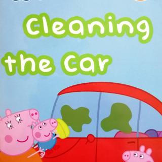 Peppa Pig S1～33 Cleaning the Car