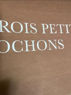 Jacques Le Trois petits cochons