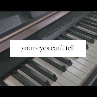 BTS - Your Eyes Can't Tell (You Eyes Tell悲伤版) - Piano Cover