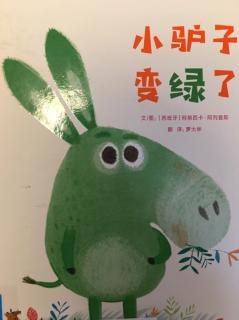 李俊鸿小朋友和妈妈一起讲故事《小驴子变绿了》
