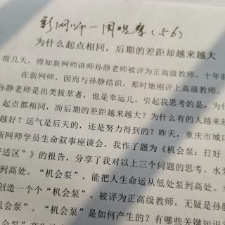 郝晓东《新网师一周观察》（56）