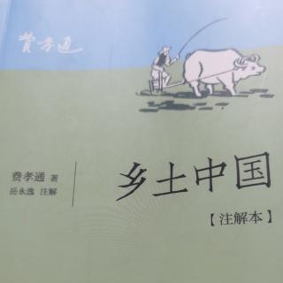 《乡土中国》第三章 再论文字下乡