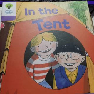 In the tent