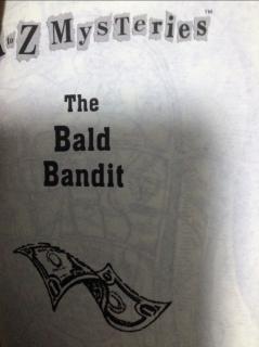 A to Z Mysteries The Bald Bandit chapter 2