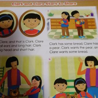 Clark and Clare Start to Share