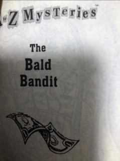 A to Z Mysteries The Bald Bandit chapter 3