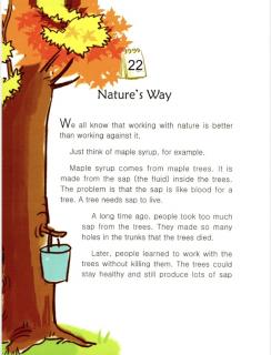 one story a day一天一个英文故事-11.22 Nature's Way