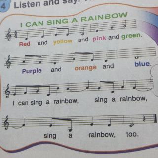 M8  I can sing a rainbow