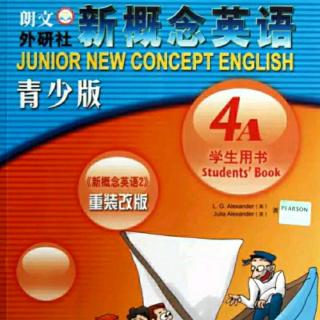 《新概念英语青少版4A》UNIT 13 LESSON 26 Pattern Practice