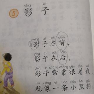 岑明昊读书打卡第87天一课文《影子》