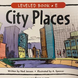 RAZ LevelE 706 - City Places