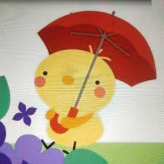 小黄鸡借伞