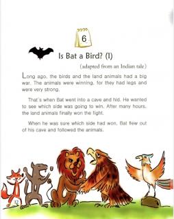 one story a day一天一个英语故事-12.6 Is Bat a Bird？ I