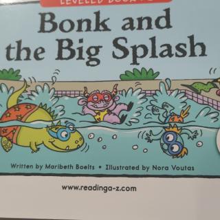 Bonk and the big splash