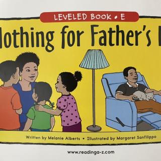 RAZ LevelE 711 - Nothing for Father's Day