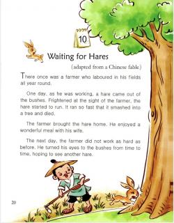 one story a day一天一个英文故事-12.10 Waiting for Hares