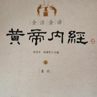 《黄帝内经》素问•灵兰秘典论篇第八