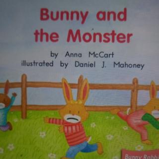 Bunny and the M monster.
