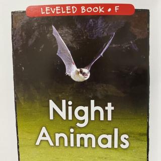 RAZ LevelF 308 - Night Animals