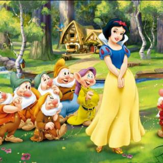 经典绘本故事-Snow white and seven dwarfs