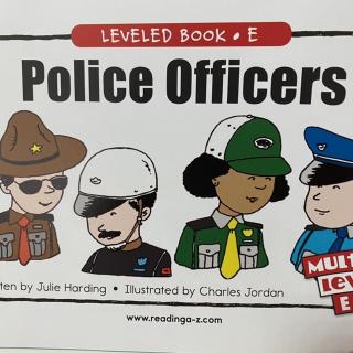 RAZ LevelE 802 - Police Officers