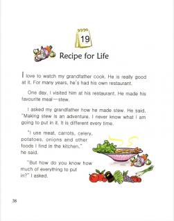 one story a day一天一个英文故事-12.19 Recipe for Life