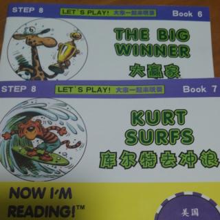 自拼绘本（THE BIG WINNER/KURT   SURFS）