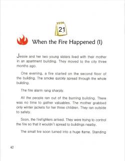 one story a day一天一个英文故事-12.21 When the Fire Happened I