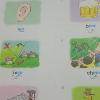 字母组合ear/ eer 的发音