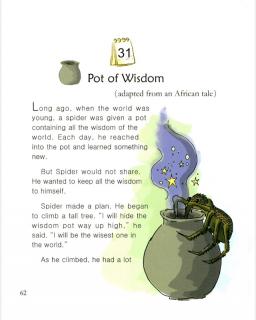 one story a day一天一个英文故事-12.31 Pot of Wisdom