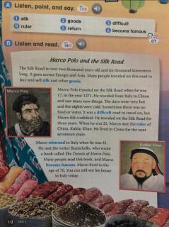 Marco polo and the silk road