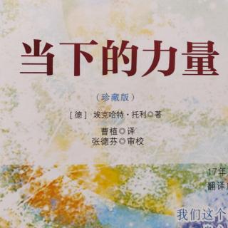 當下的力量    前言 本書的由來