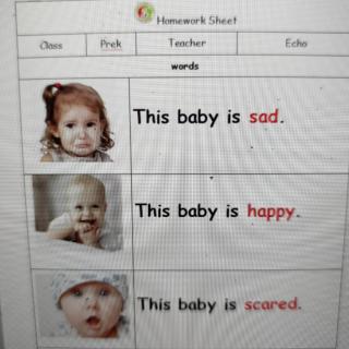 This baby is sad
